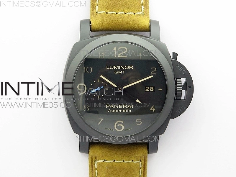PAM1441 VSF 1:1 Best Edition Black Dial on Brown Asso Strap P.9011 Super Clone